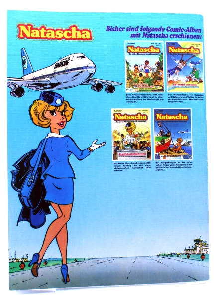 Natascha Comic Album Nr. 5: Schicksalsflug für eine Lady von Bastei
